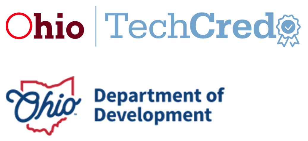 TechCred and Ohio Department of Development Logos